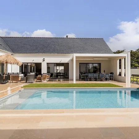 Hébergement de vacances D'exception Avec Piscine, Et Salle De Cinéma à 50m De La Plage, Capacité 14 Pers. - Fr-1-306-1275 La Turballe